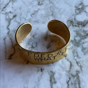 Inspiration antique goldtone cuff